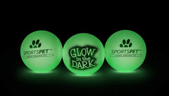 Sportspet ball dog toy glow in the dark dog ball ball dogs tennis high bounce ball bouncy bouncy ball dog high bounce rubber ball