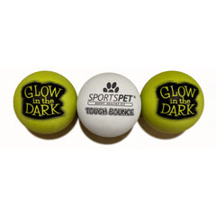 High Bounce Glow in the Dark balls - 3pk (60mm)