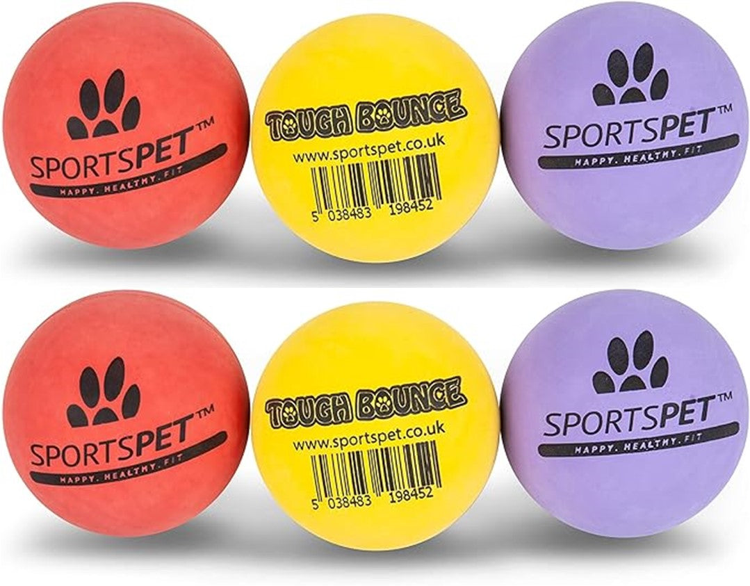Sportspet ball dog toy glow in the dark dog ball ball dogs tennis high bounce ball bouncy bouncy ball dog high bounce rubber ball