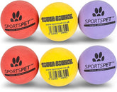 Sportspet ball dog toy glow in the dark dog ball ball dogs tennis high bounce ball bouncy bouncy ball dog high bounce rubber ball