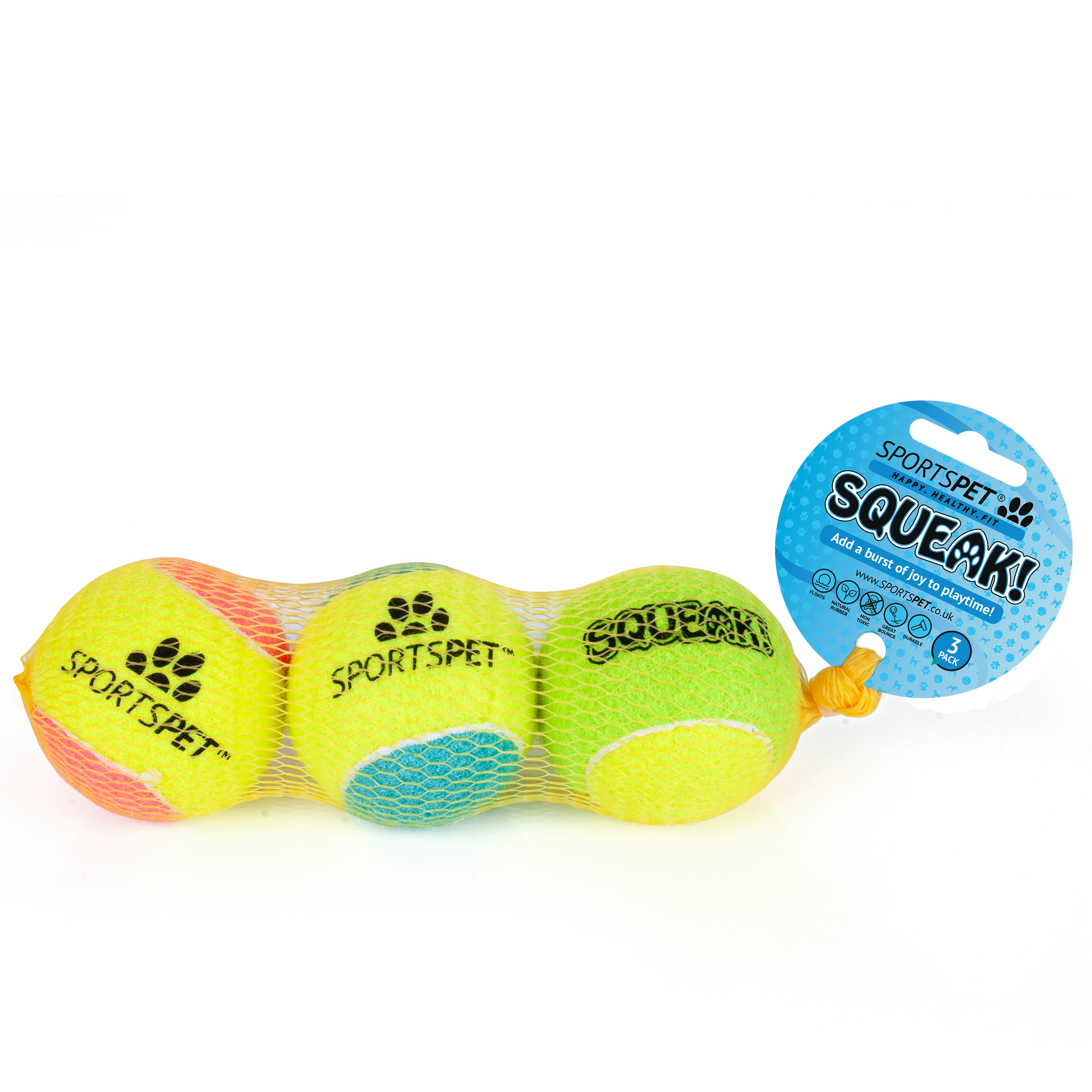 Sportspet ball dog  toy glow in the dark dog ball ball dogs tennis high bounce ball bouncy bouncy ball dog high bounce rubber ball