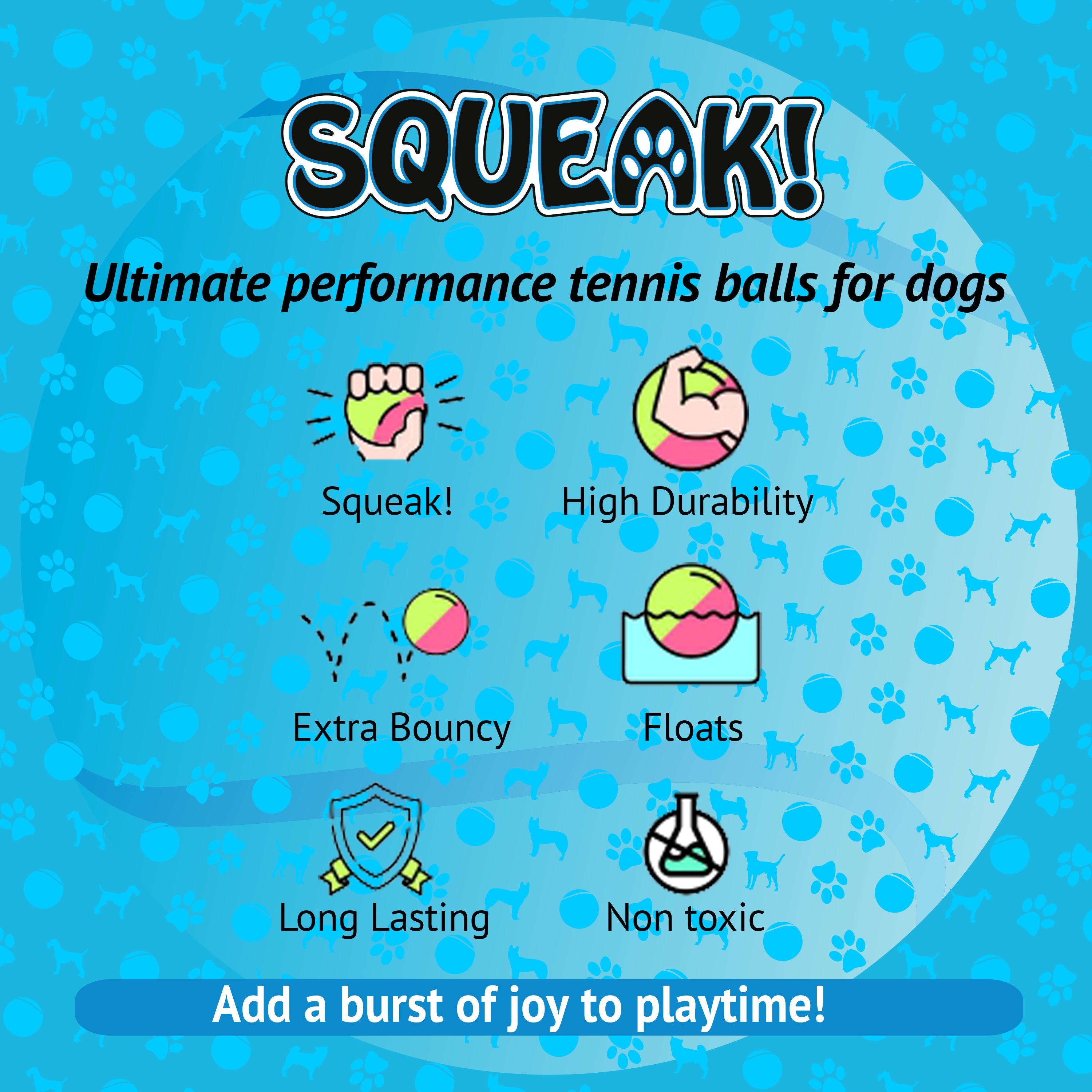 Sportspet ball dog  toy glow in the dark dog ball ball dogs tennis high bounce ball bouncy bouncy ball dog high bounce rubber ball