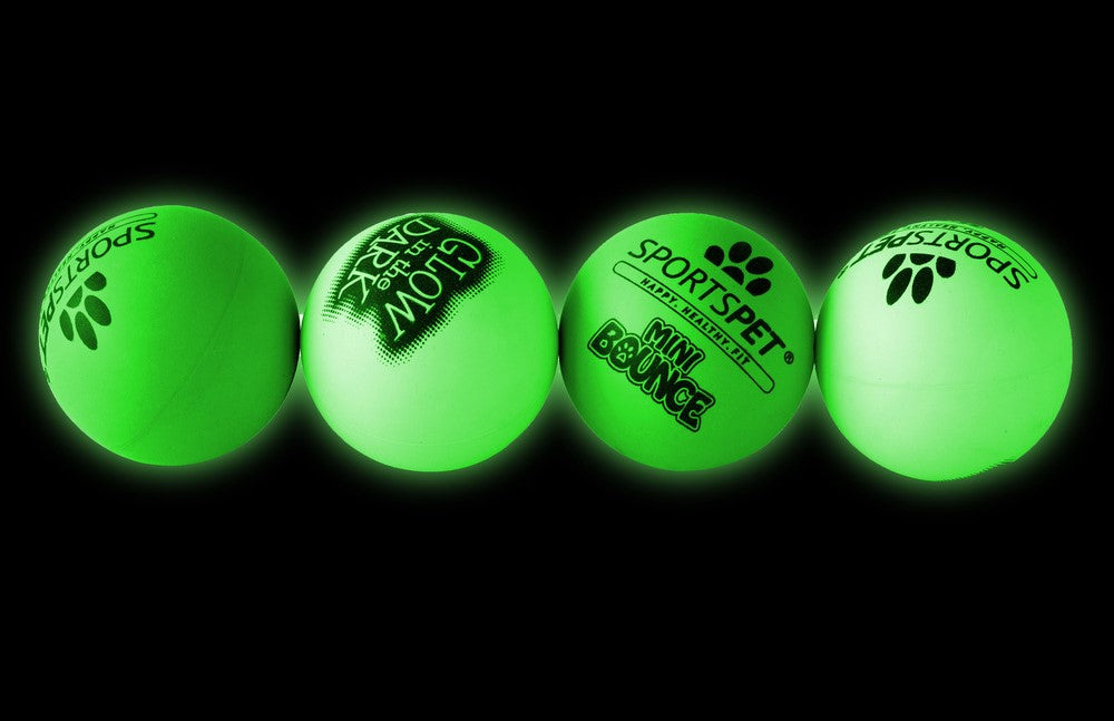 Sportspet ball dog  toy glow in the dark dog ball ball dogs tennis high bounce ball bouncy bouncy ball dog high bounce rubber ball