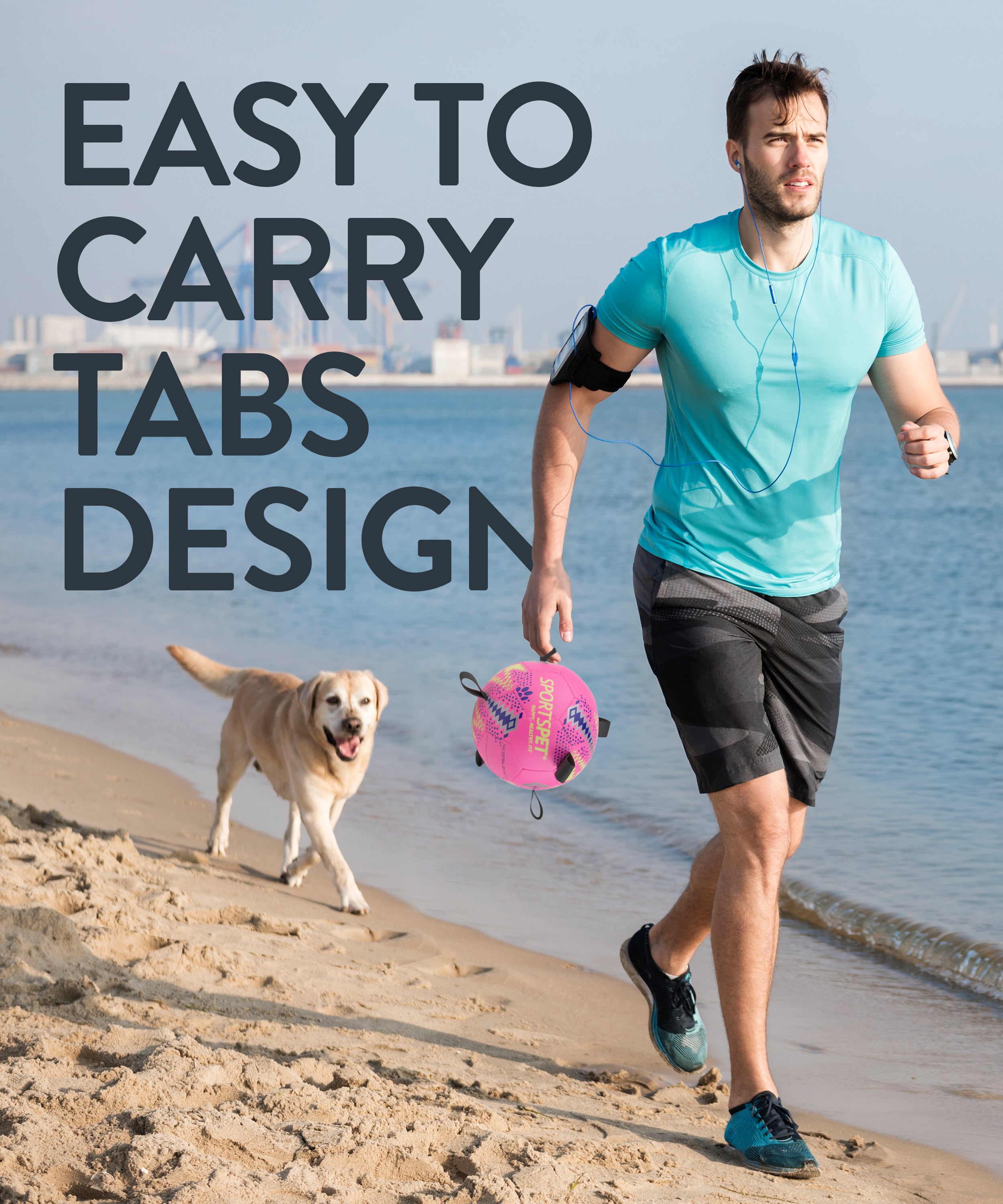 Soccer Ball with Grab Tabs - Small