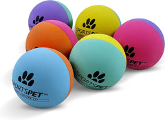 Sportspet ball dog  toy glow in the dark dog ball ball dogs tennis high bounce ball bouncy bouncy ball dog high bounce rubber ball