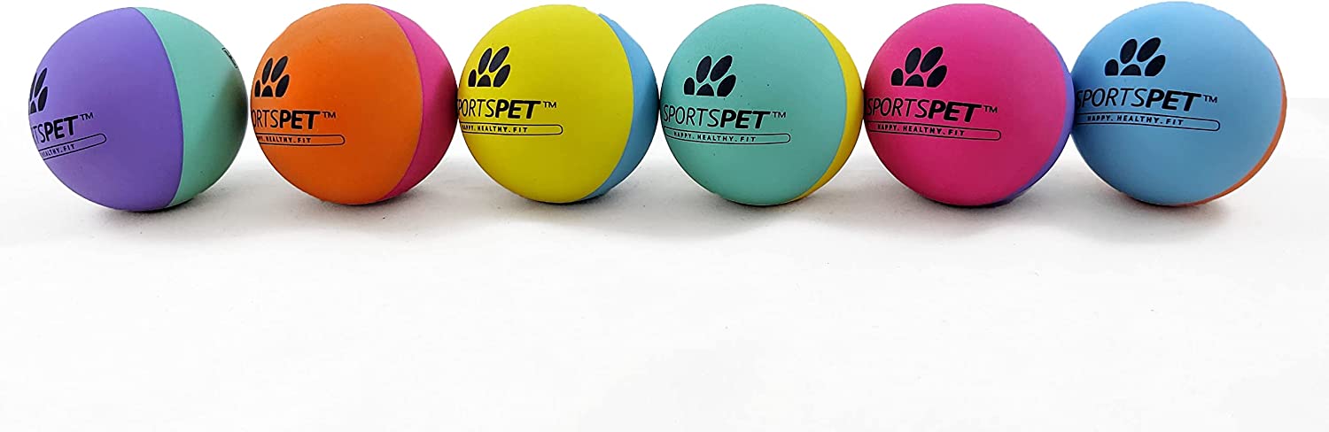 Sportspet ball dog  toy glow in the dark dog ball ball dogs tennis high bounce ball bouncy bouncy ball dog high bounce rubber ball